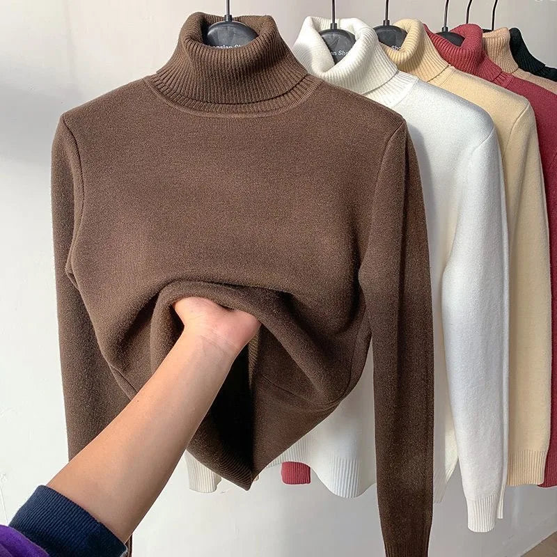 Warm Slim Turtleneck