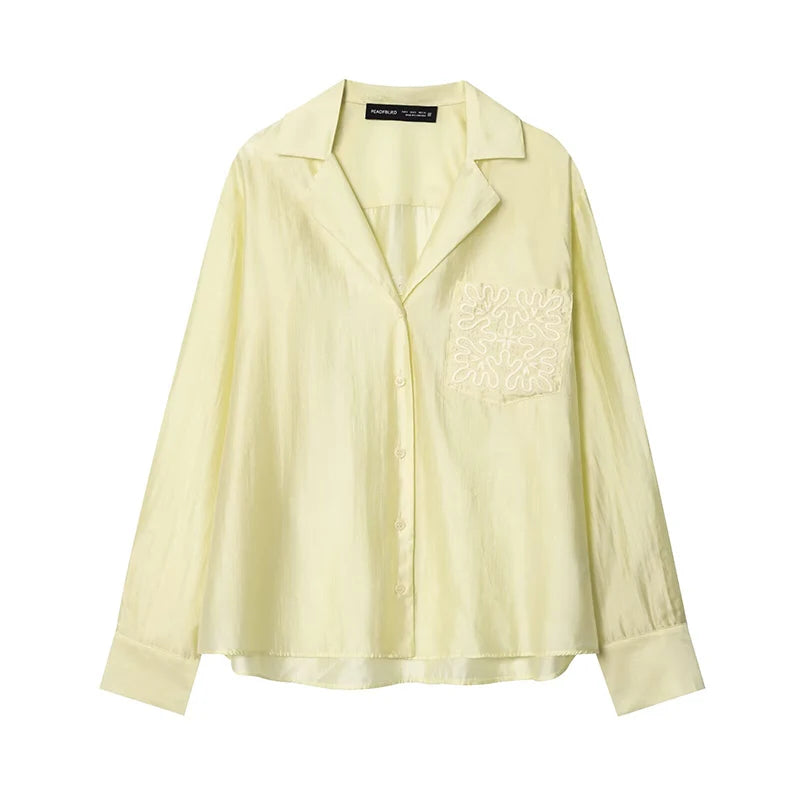 Chic Casual Office Shirt for Women