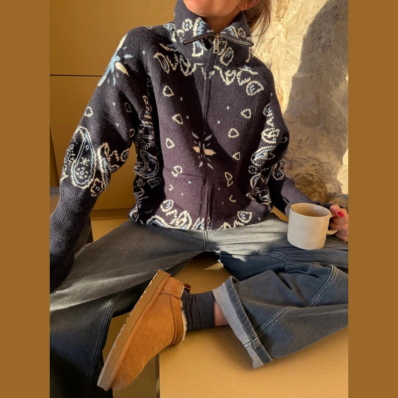 Street Style Tassel Knit Sweater