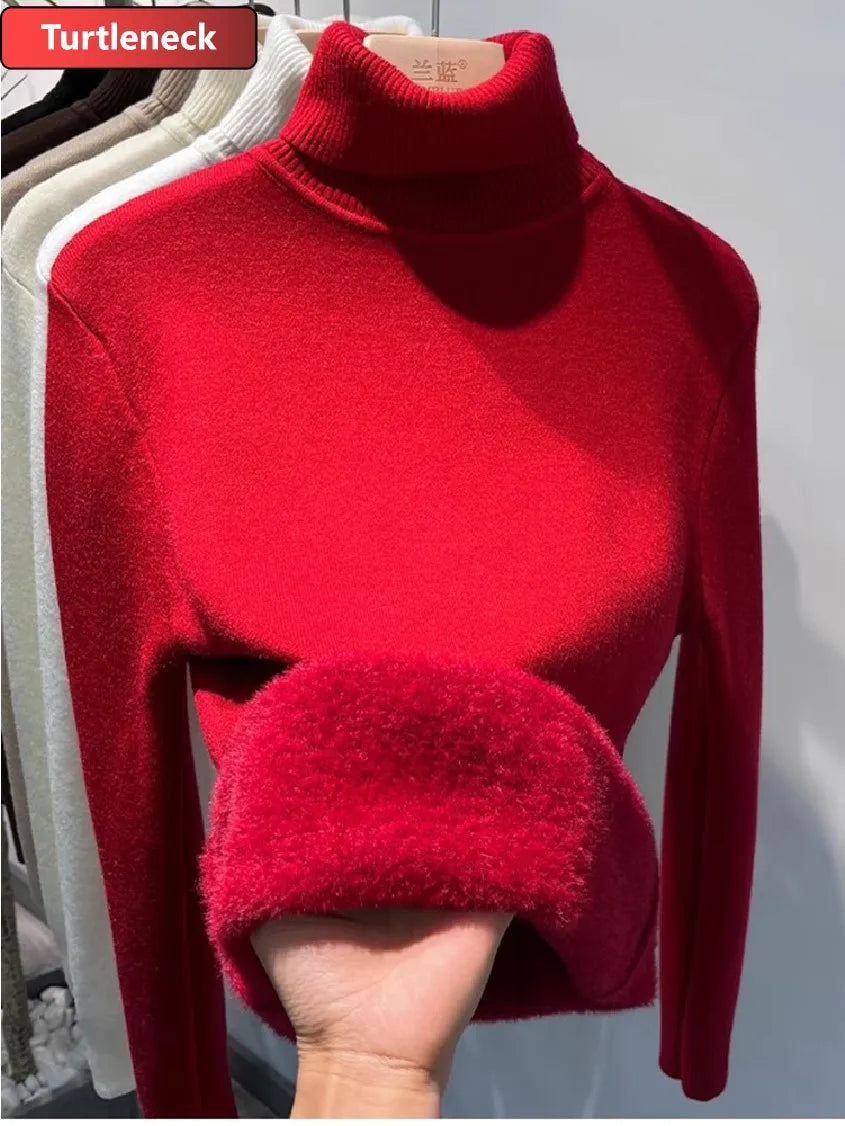 Warm Slim Turtleneck