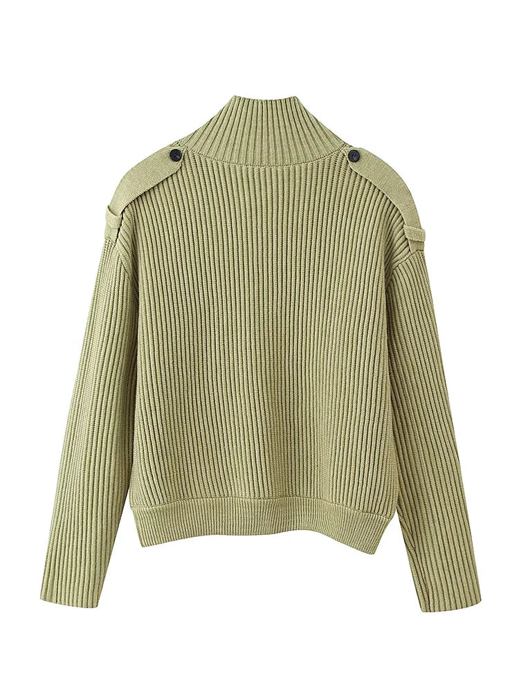 Casual Knit Cardigan Jacket