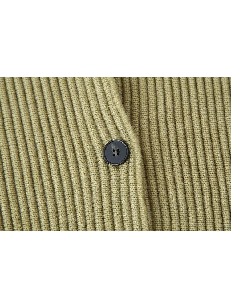 Casual Knit Cardigan Jacket