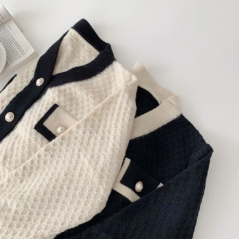 Casual Knit Cardigan Coat