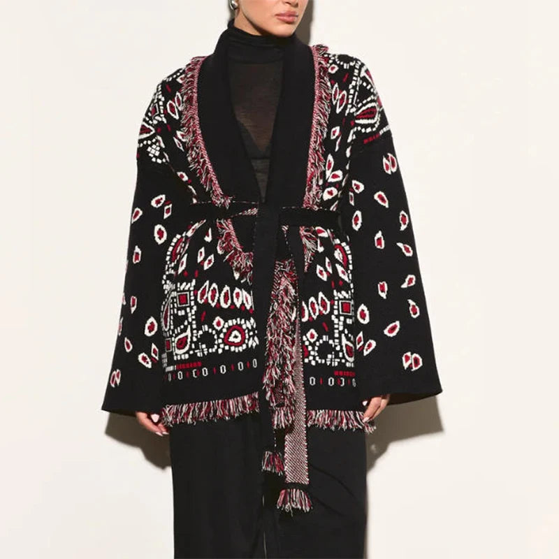 Street Style Tassel Knit Sweater