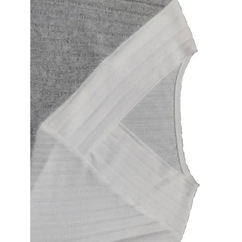 Plus Size Colorblock V-Neck Sweater