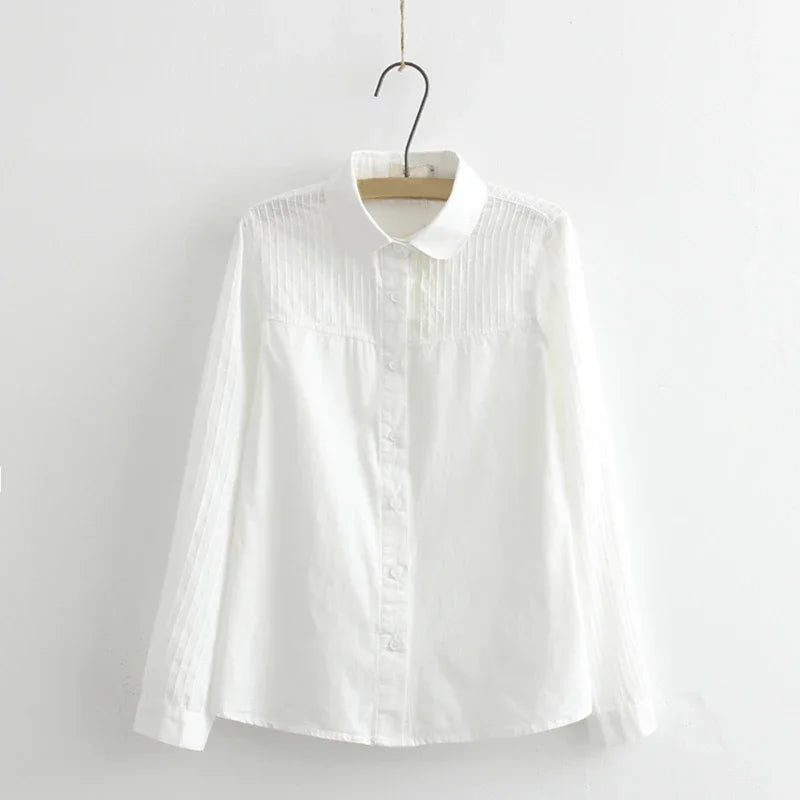 Soft Cotton Lace Blouse