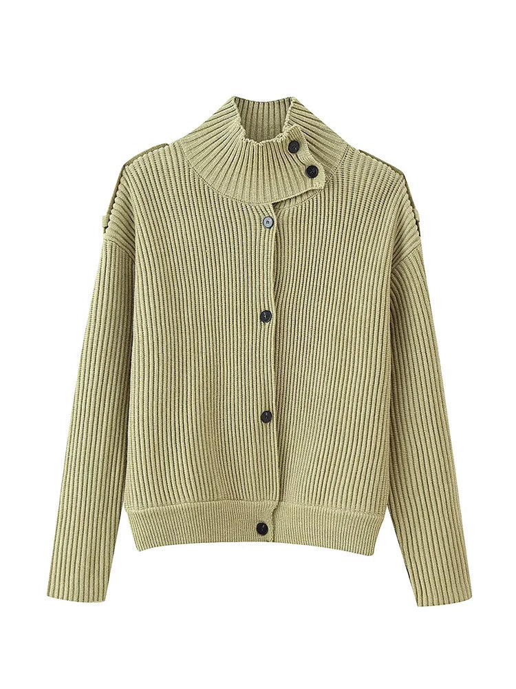 Casual Knit Cardigan Jacket