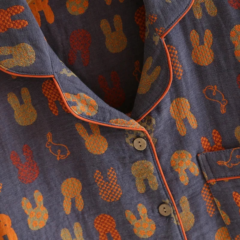 Couple Cotton Cozy Pajamas