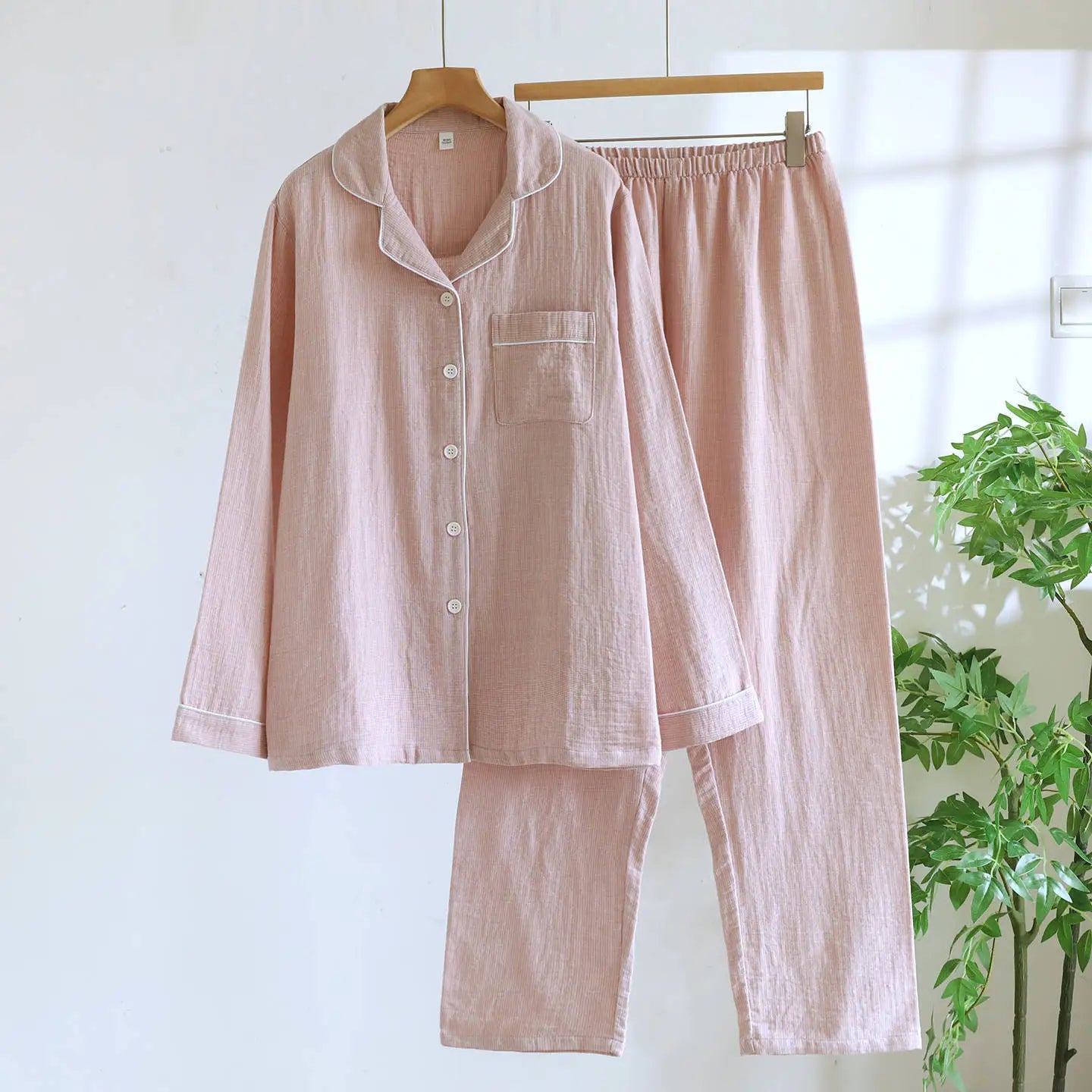 Couple Cotton Cozy Pajamas