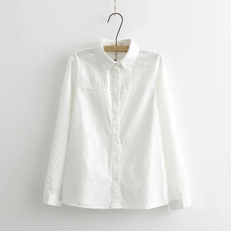 Soft Cotton Lace Blouse