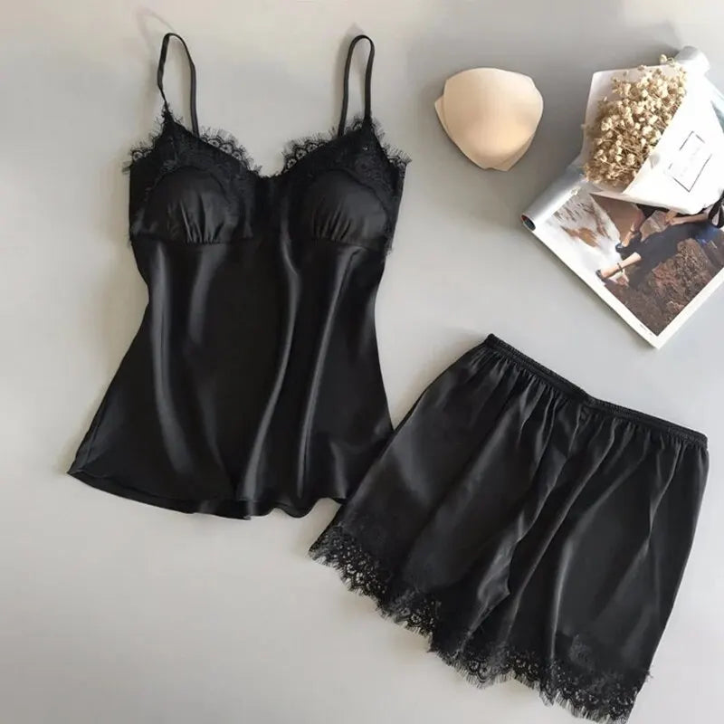 Sexy Lace Sleepwear Set