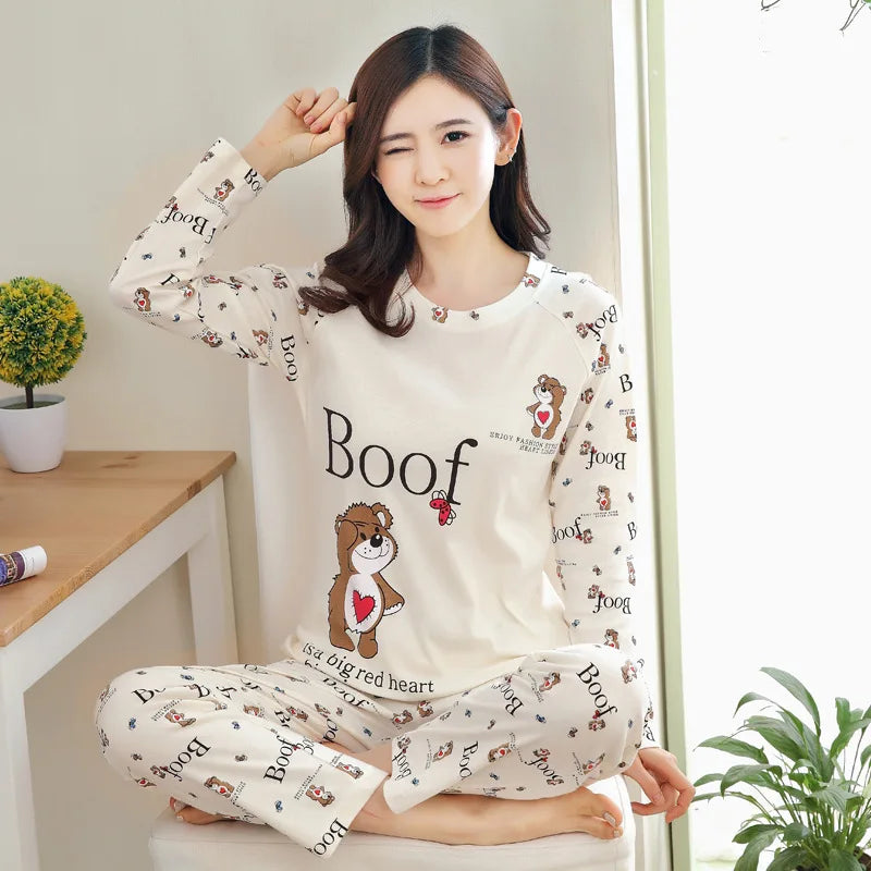 Cozy Love Bear Lounge Set